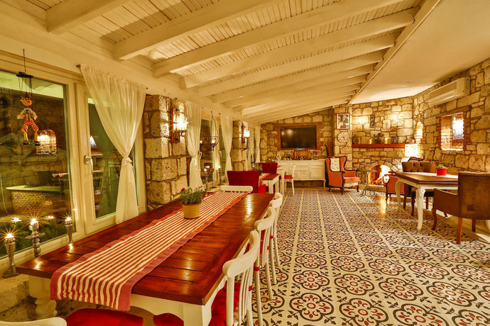 Imagen de la piscina del Cumbalı Konak Alaçatı. Foto 15