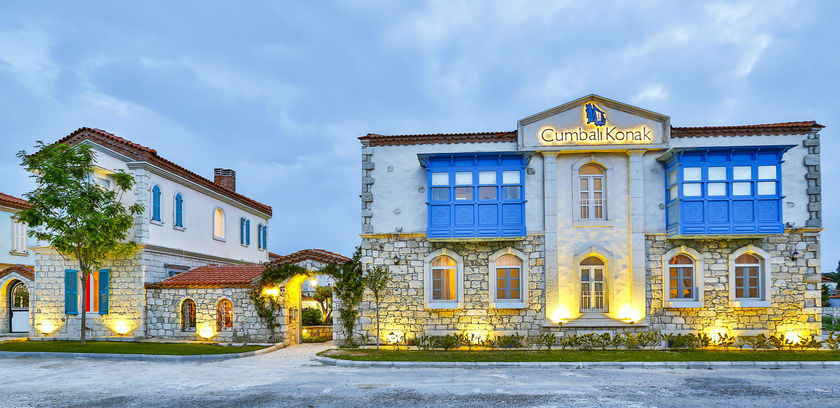 Imagen del bar/restaurante del Cumbalı Konak Alaçatı. Foto 5