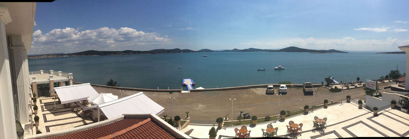 Imagen del bar/restaurante del Cunda Kıvrak Otel. Foto 9