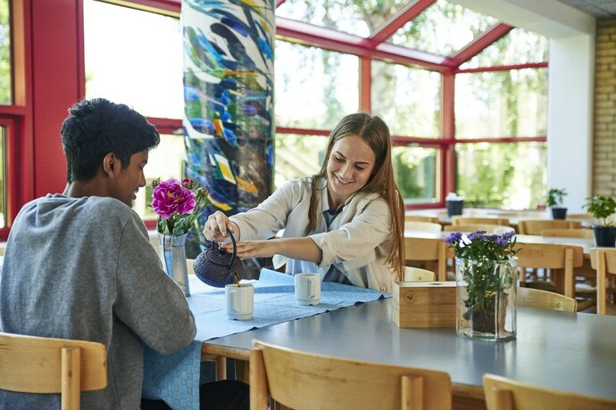 Imagen de los interiores del Danhostel Kalundborg. Foto 30