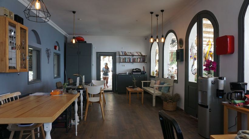 Imagen de los interiores del Daphnis Hotel, Bodrum. Foto 20