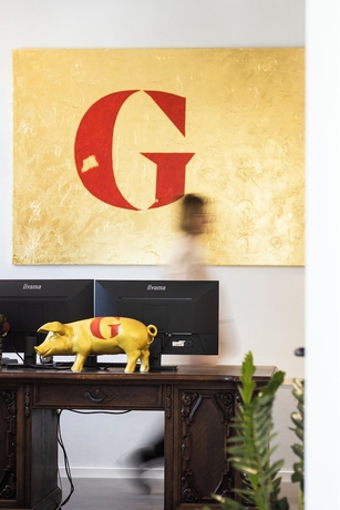 Imagen de los interiores del Das Goldschl&auml;ger Boutique Hotel. Foto 16
