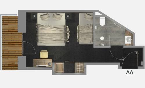 Imagen de la habitación del Das Marent. Foto 13