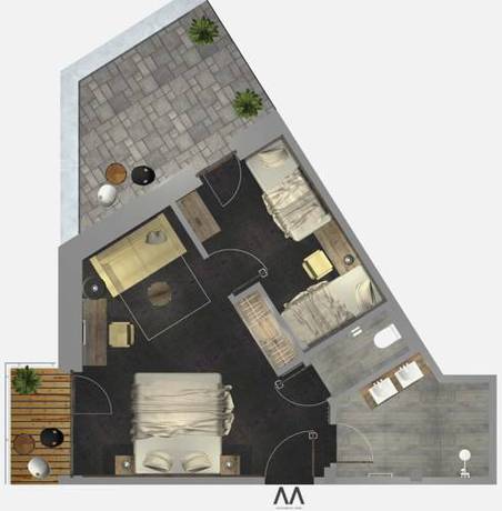 Imagen de la habitación del Das Marent. Foto 14