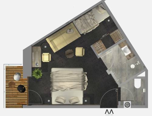 Imagen de la habitación del Das Marent. Foto 15