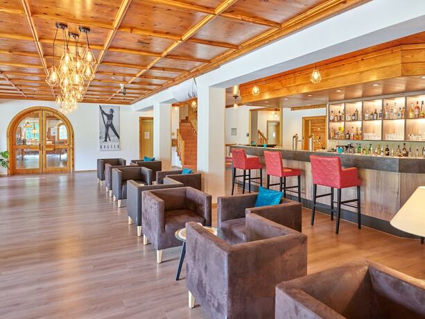 Imagen del bar/restaurante del Das Wiesgauer - Alpenhotel Inzell. Foto 12