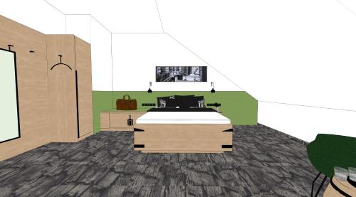 Imagen de la habitación del De BrauHotel. Foto 9