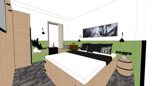 Imagen de la habitación del De BrauHotel. Foto 10