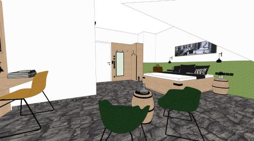 Imagen de la habitación del De BrauHotel. Foto 11