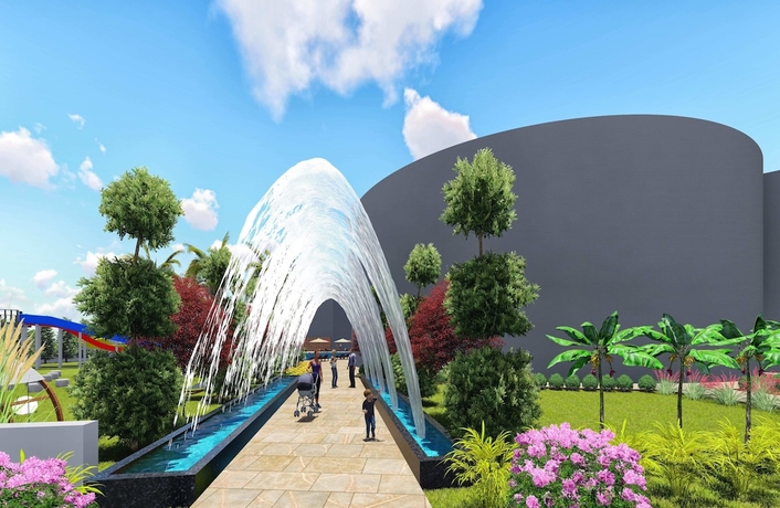 Imagen de la piscina del Deluxe Istanbul Resort Hotel. Foto 18