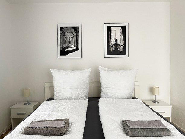 Imagen de la habitación del Deluxe apartment in the centre of OS. Foto 5