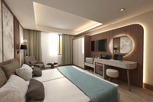 Imagen de la habitación del Der Inn Hotel Lara, Muratpaşa. Foto 16