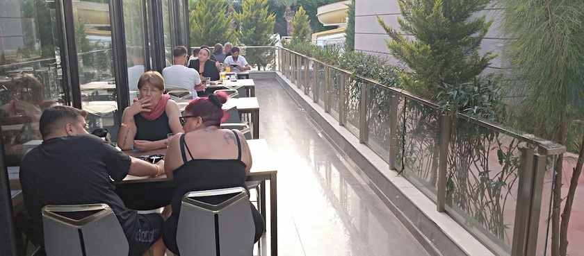 Imagen del bar/restaurante del Dionisus Hotel. Foto 9