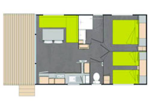 Imagen de la habitación del Domaine Lacs De Gascogne. Foto 2