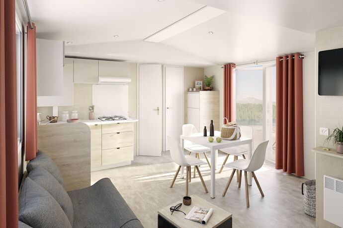 Imagen de la habitación del Domaine Plein Air Odalys Le Vieux Moulin. Foto 17