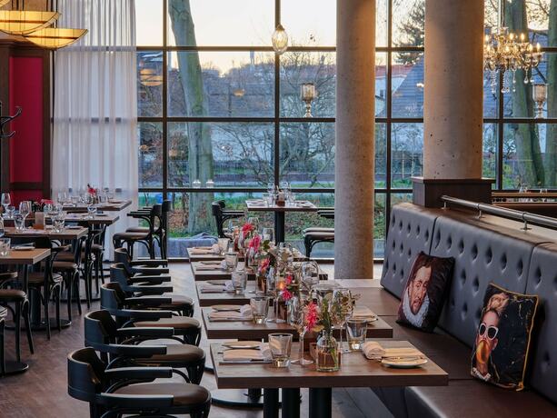 Imagen del bar/restaurante del Dorint Parkhotel Frankfurt - Bad Vilbel. Foto 11