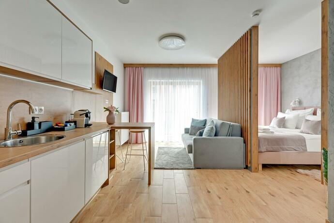 Imagen general del Downtown Apartments Nadmotławie. Foto 23