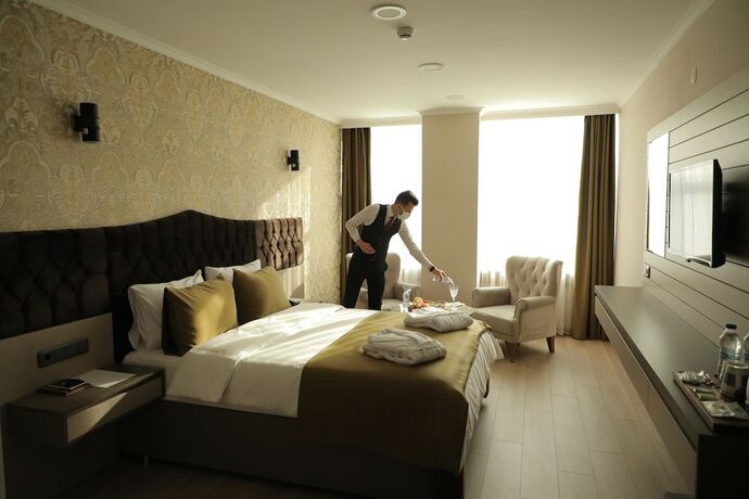 Imagen de la habitación del ELİT OTELHAN. Foto 15