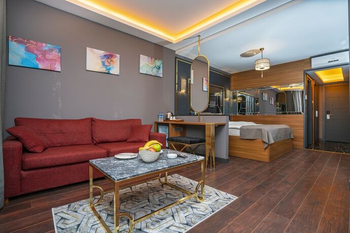 Imagen de la habitación del Eagle Palace Suites. Foto 18