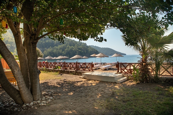 Imagen del bar/restaurante del Eden Bungalows and Beach. Foto 11