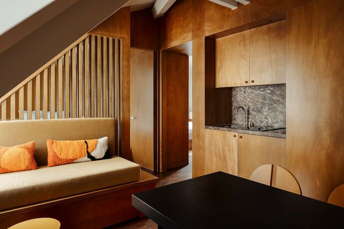 Imagen de la habitación del Edgar Suites Bouchardon. Foto 14