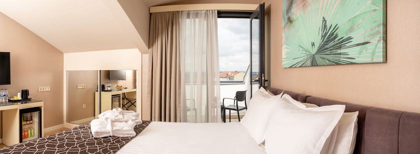 Imagen de la habitación del Elm Suite Hotel. Foto 9