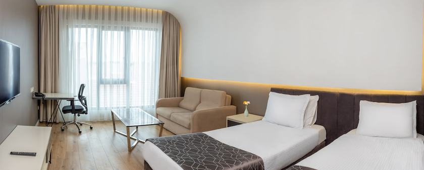 Imagen de la habitación del Elm Suite Hotel. Foto 16