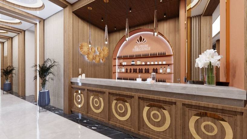 Imagen de los interiores del Elysium Deluxe Suites. Foto 6