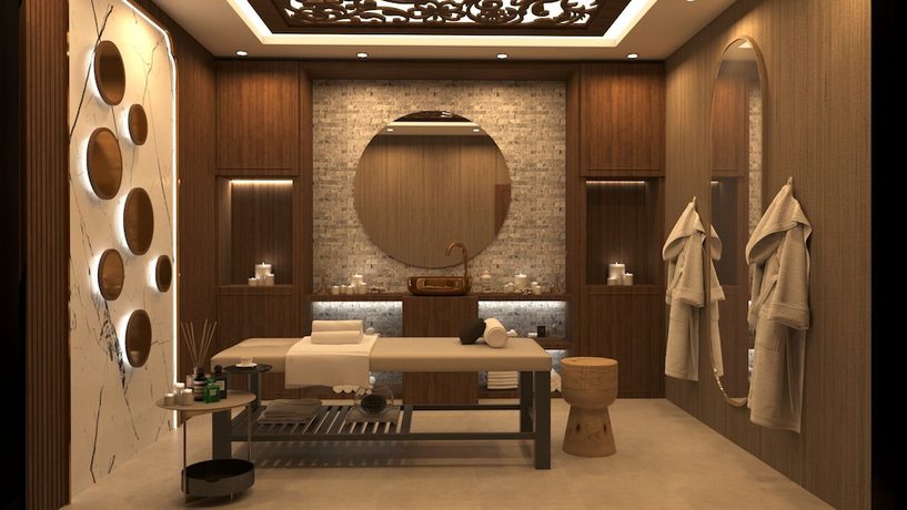 Imagen de la piscina del Elysium Deluxe Suites. Foto 9