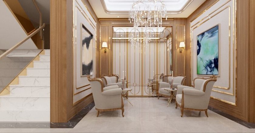 Imagen de los interiores del Elysium Deluxe Suites. Foto 7