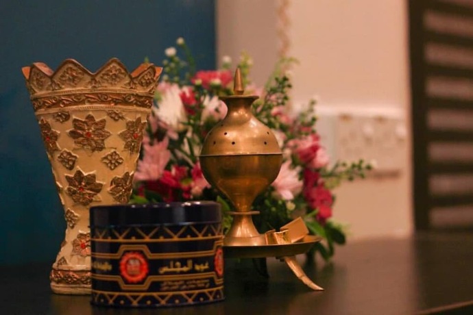 Imagen de los interiores del El-zahraa Hotel. Foto 16