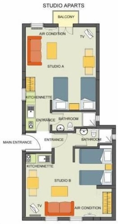 Imagen de la habitación del Emelce Aparts. Foto 7