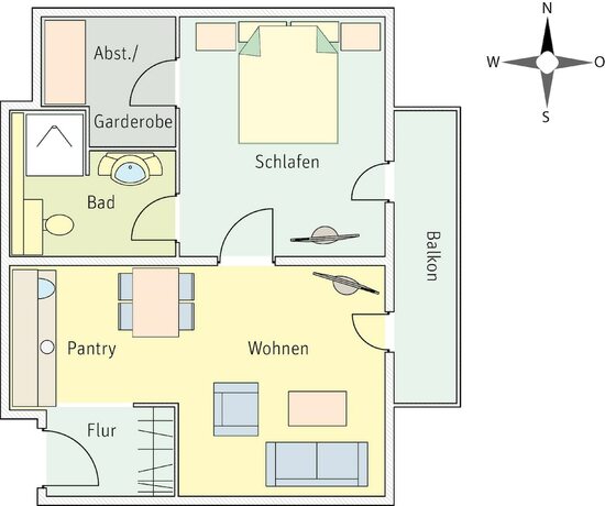 Imagen general del Ferienwohnungen am Rosenhof. Foto 4