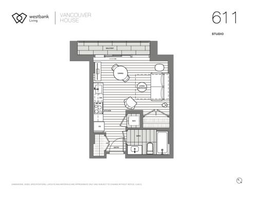 Imagen general del Flexible Stays at Award-Winning Vancouver House. Foto 5