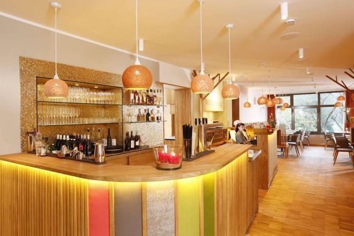 Imagen del bar/restaurante del Flux - Biohotel im Werratal. Foto 4