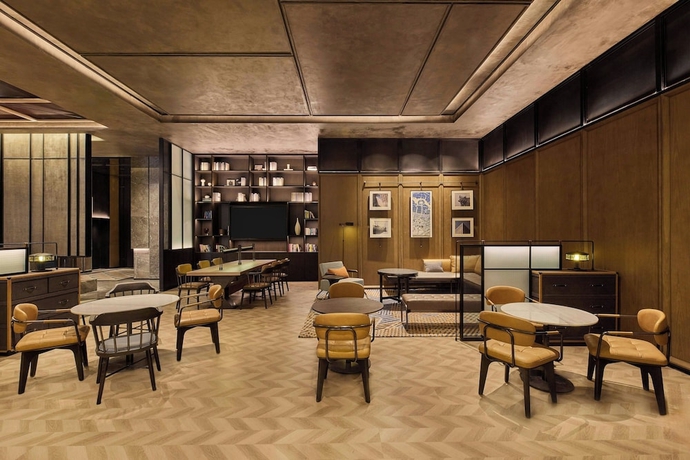 Imagen del bar/restaurante del Four Points By Sheraton Zhengzhou East Railway Station. Foto 3