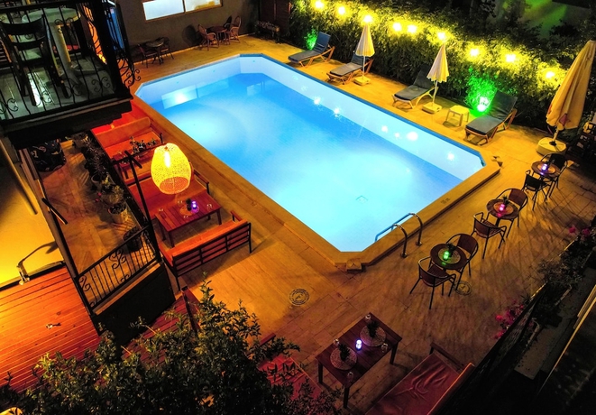 Imagen de la piscina del Fourseason apart hotel dalyan. Foto 15