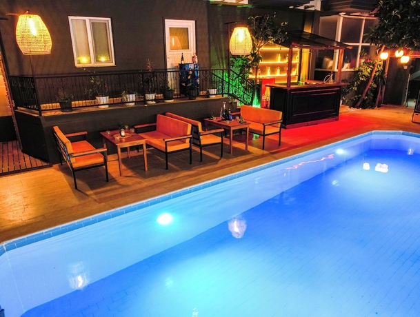 Imagen de la piscina del Fourseason apart hotel dalyan. Foto 16