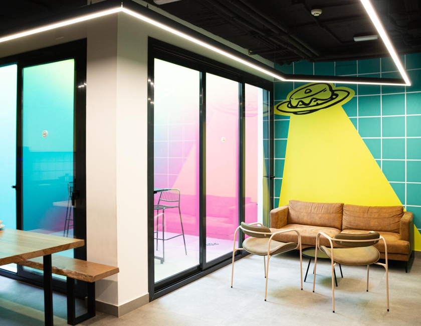 Imagen de los interiores del Funker Hostel. Foto 19
