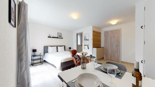 Imagen de la habitación del Furnished Apartments and Studios - Swiss Resort Aigle. Foto 11