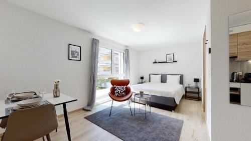 Imagen de la habitación del Furnished Apartments and Studios - Swiss Resort Aigle. Foto 18