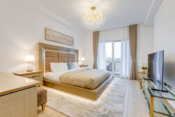 Imagen de la habitación del GLOBALSTAY Luxury 3 BR Maid TH Sea View. Foto 20