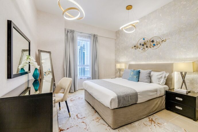 Imagen de la habitación del GLOBALSTAY. Modern Ap steps to JBR Beach. Foto 20