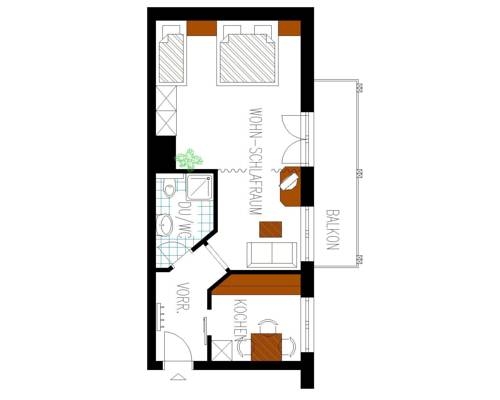 Imagen de la habitación del Gafluna. Foto 45
