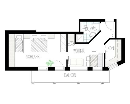 Imagen de la habitación del Gafluna. Foto 50