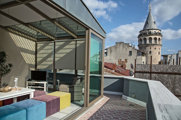 Imagen de los exteriores del Galata Tower Vip Apartment Suites. Foto 12