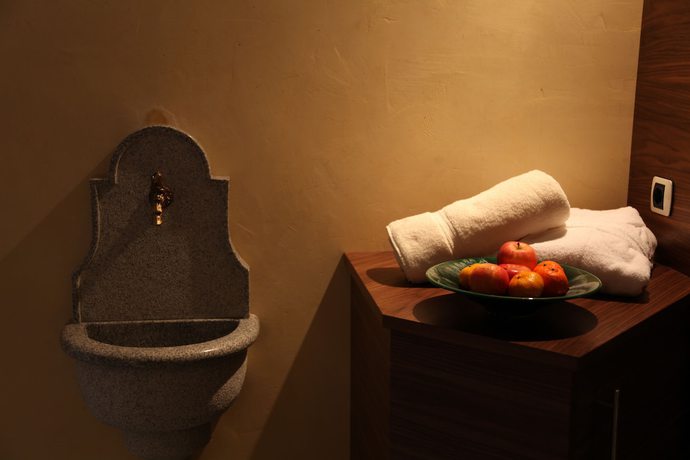 Imagen de la piscina del Garni Residence Aln&ouml; - Adults Only. Foto 19