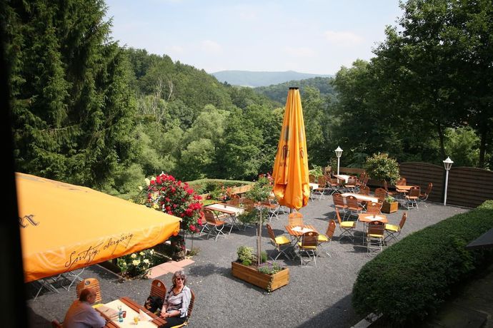 Imagen de los exteriores del Gasthaus Brauner Hirsch. Foto 16