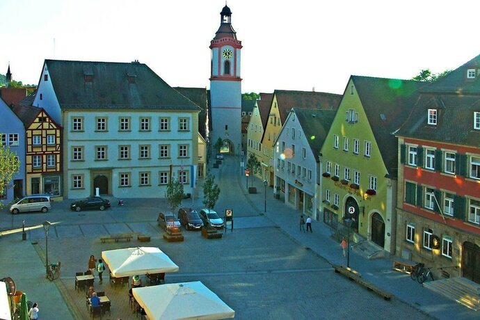 Imagen general del Gasthof Goldener Adler, Weissenburg in Bayern. Foto 14