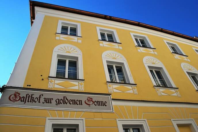 Imagen general del Gasthof Zur Goldenen Sonne. Foto 8